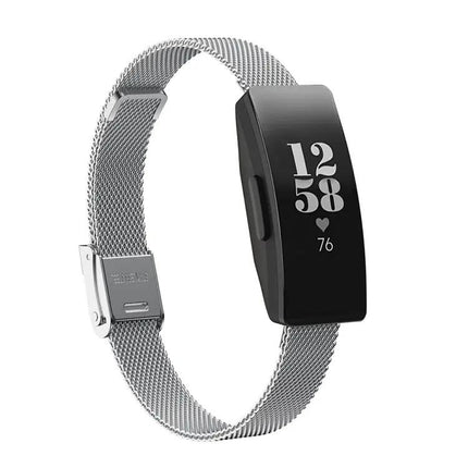 Fitbit Ace 3 Inspire 2 Steel Milanese Strap Adjustable 175mm