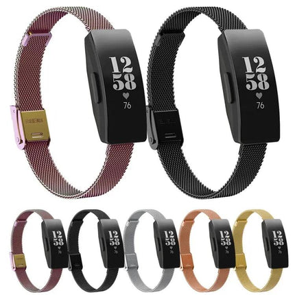 Fitbit Ace 3 Inspire 2 Steel Milanese Strap Adjustable 175mm