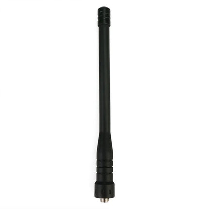 Retevis HA01 Dual-Band Antenna for Portable Radios – black VHF/UHF antenna, 2.15dBi gain, up to 20W for improved outdoor range and clear portable radio communication