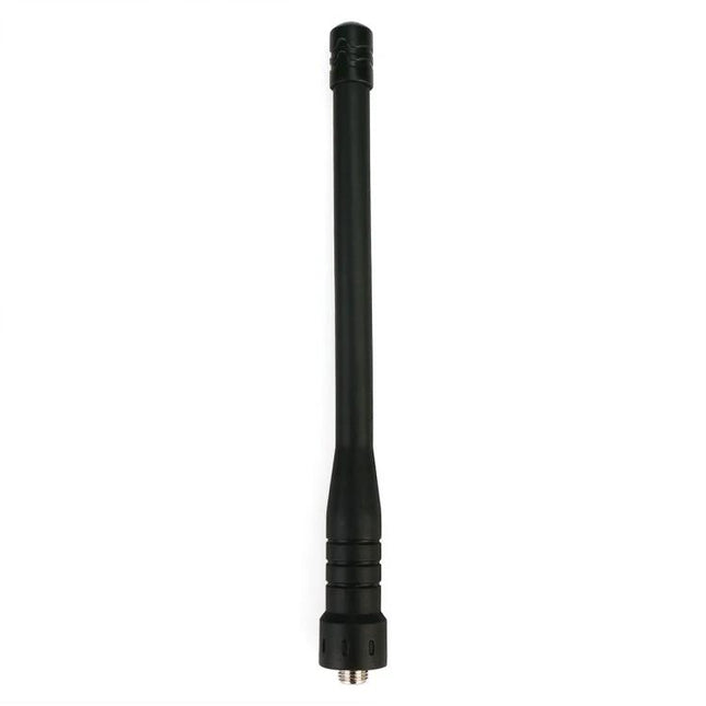 Retevis HA01 Dual-Band Antenna for Portable Radios – black VHF/UHF antenna, 2.15dBi gain, up to 20W for improved outdoor range and clear portable radio communication