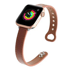 For Apple Watch Series 7  41mm / & 6 & SE & 5 & 4 40mm / Warm Brown