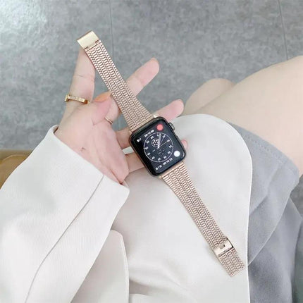 Steel Link Replacement Band For Apple Watch 40/44/41/45mm