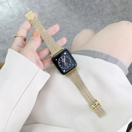 Steel Link Replacement Band For Apple Watch 40/44/41/45mm