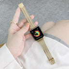 For Apple Watch Series  7  45mm / & 6 & SE & 5 & 4 44mm / Gold