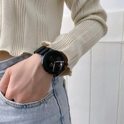 Silicone Magnetic Replacement Watch Band 20mm 22mm
