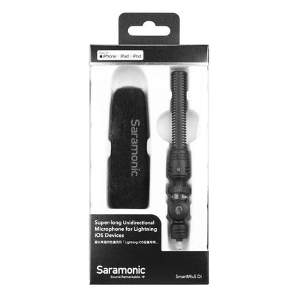 Saramonic Microphone for Everyday Mobile Recording Needs — compact shock-absorbing mic kit for mobile video and podcasting