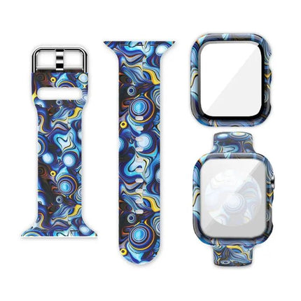 Apple Watch 44mm Silicone Case With Integrated Strap