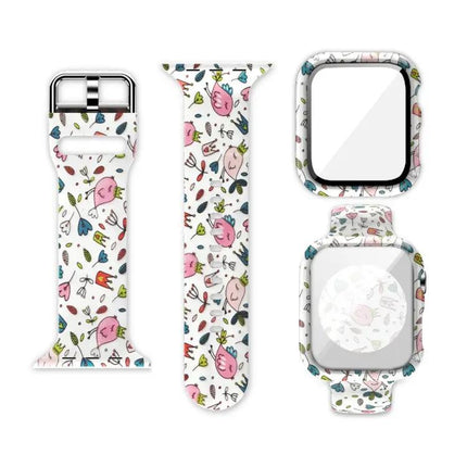 Silicone Replacement Case Band For Apple Watch 40mm