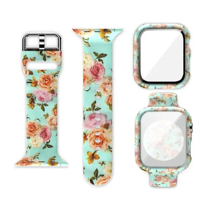 Silicone Integrated Case And Band For Apple Watch 38mm