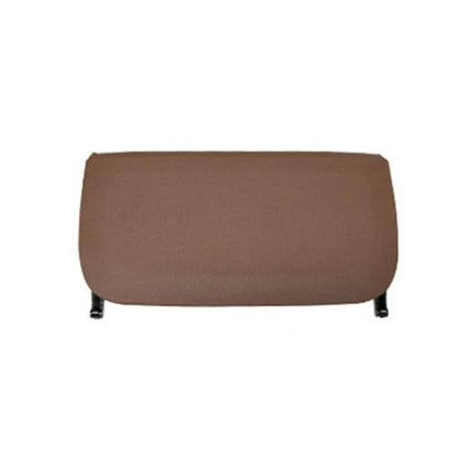 Car Seat Rear Panel Storage Bag For BMW 5 Series And 7 Series - brown leather-textured PU rear panel storage replacement