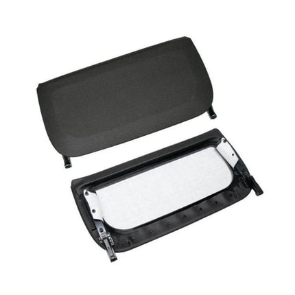 Car Seat Rear Panel Storage Bag For BMW 5 Series And 7 Series - black leather-textured replacement rear panel storage