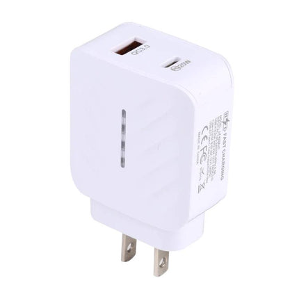 Essential Travel Charger for Devices During Daily Commutes - compact dual-port white wall charger for phone and tablet