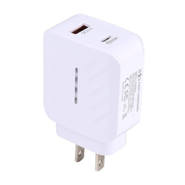 Essential Travel Charger for Devices During Daily Commutes - compact dual-port white wall charger for phone and tablet