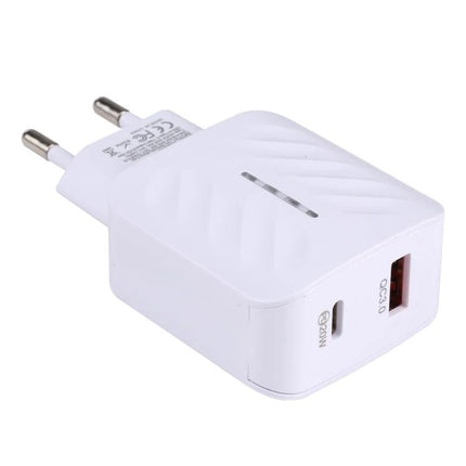 Essential Travel Charger for Devices During Daily Commutes white dual-port USB wall charger for commuting and light travel