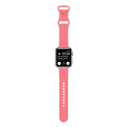 Woven Silicone Buckle Apple Watch Strap Compatible 38-45mm