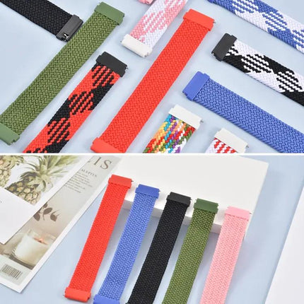 Galaxy Watch Nylon Braided Elastic Strap 165mm 40/44mm