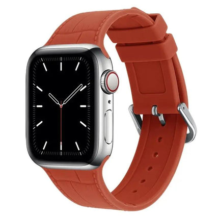 Silicone Replacement Watch Band For Apple Watch 38-45mm