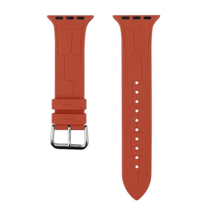 Silicone Replacement Watch Band For Apple Watch 38-45mm