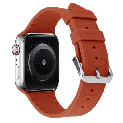 Silicone Replacement Watch Band For Apple Watch 38-45mm