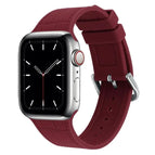 For Apple Watch Series 7  41mm / & 6 & SE & 5 & 4 40mm / Wine Red