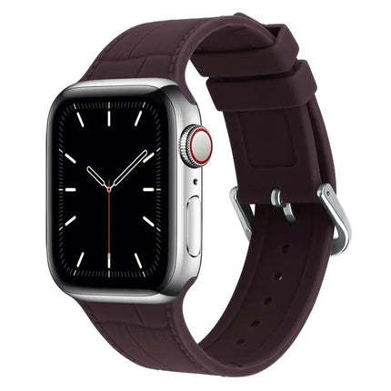 Silicone Replacement Watch Band For Apple Watch 38-45mm