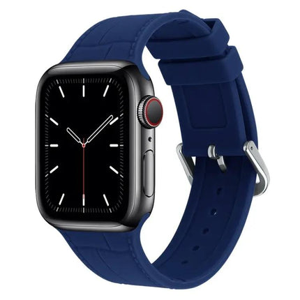 Silicone Replacement Watch Band For Apple Watch 38-45mm