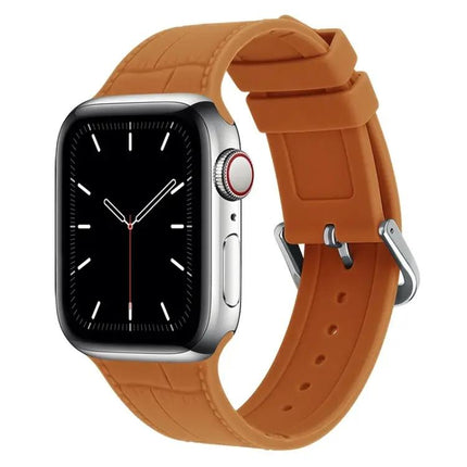 Silicone Replacement Watch Band For Apple Watch 38-45mm