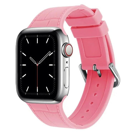 Silicone Replacement Watch Band For Apple Watch 38-45mm