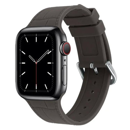 Silicone Replacement Watch Band For Apple Watch 38-45mm