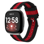 For Fitbit Versa 3 / Red Black