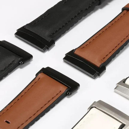 Leather Silicone Replacement Watch Band For Fitbit Versa 3