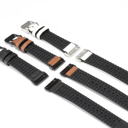 Leather Silicone Replacement Watch Band For Fitbit Versa 3