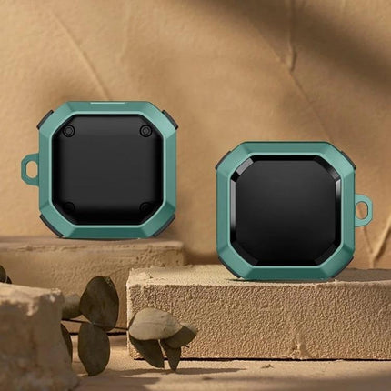 Convenient Protective Case for Earphones on Daily Outings in teal dustproof shell with quick-charge access
