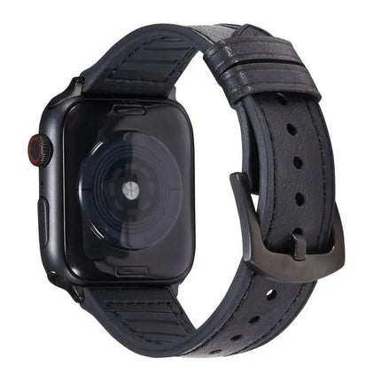 Crazy Horse Leather Watch Band For Apple Watch 38/40/41mm