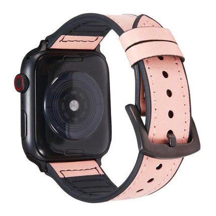Crazy Horse Leather Watch Band For Apple Watch 38/40/41mm