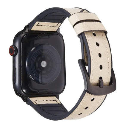 Crazy Horse Leather Watch Band For Apple Watch 38/40/41mm