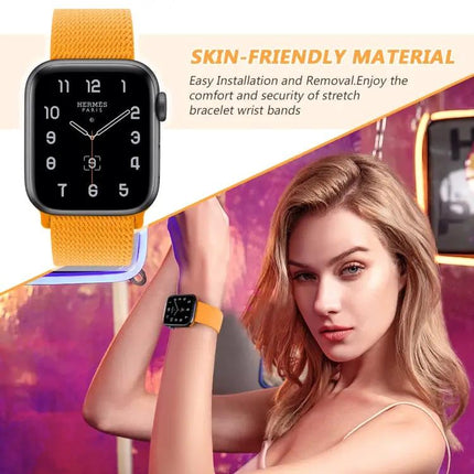 8-Shaped Buckle Nylon Strap For Apple Watch 41/42/44/45mm