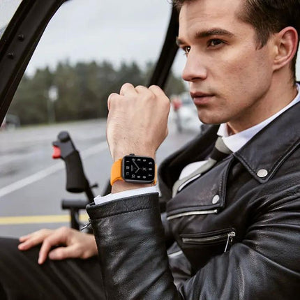 8-Shaped Buckle Nylon Strap For Apple Watch 41/42/44/45mm