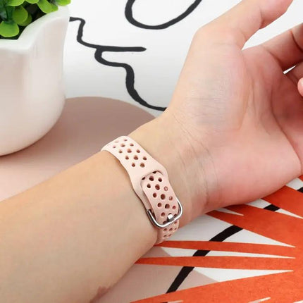 Silicone Replacement Band For Apple Watch 38-45mm Adjustable