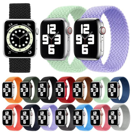 Braided Nylon Replacement Watch Band Apple Watch 38mm 40mm
