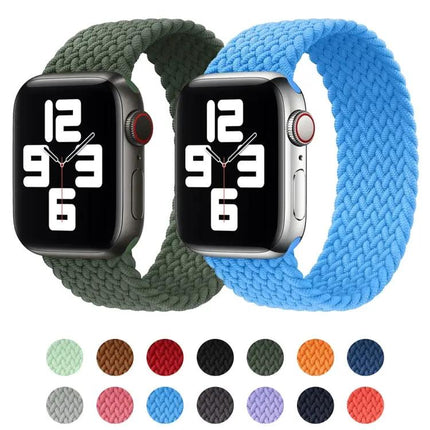 Braided Nylon Replacement Watch Band for Apple Watch 42/44mm