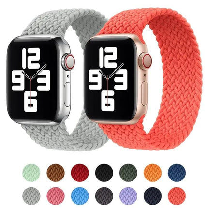 Braided Nylon Replacement Watch Band for Apple Watch 42/44mm