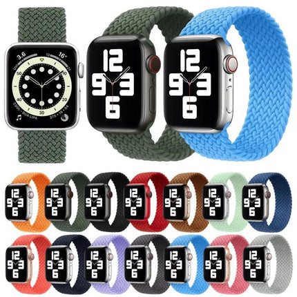 Braided Nylon Replacement Strap For Apple Watch 42mm 44mm