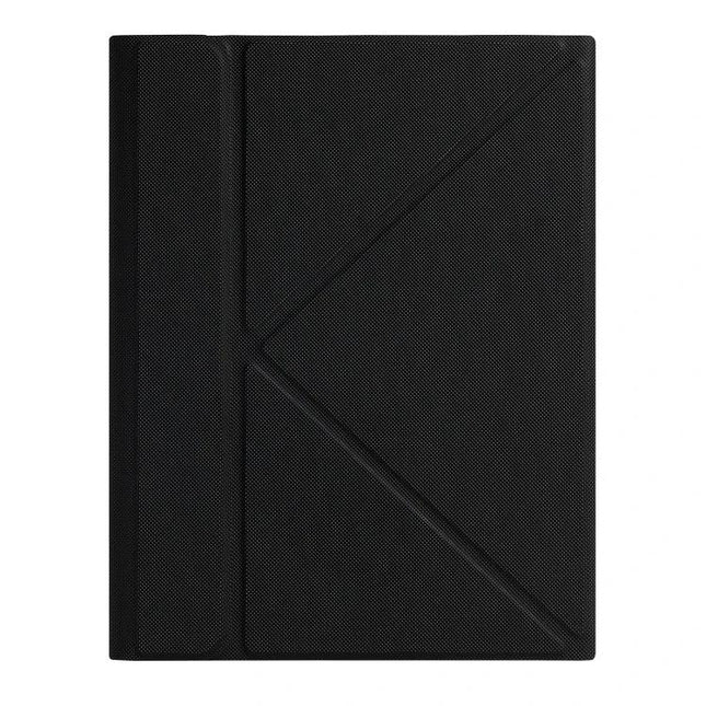 Leather Case with Splittable Bluetooth Keyboard for iPad Models – black protective folio with detachable keyboard