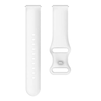 Silicone Butterfly Buckle Watch Band 20/22mm for Galaxy