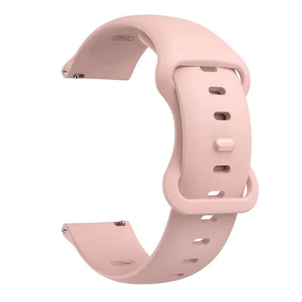 Silicone Butterfly Buckle Watch Band 20/22mm for Galaxy