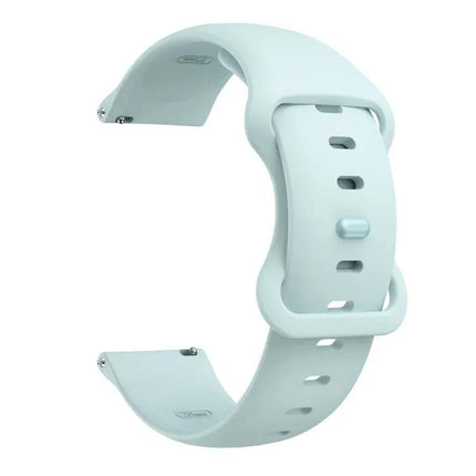 Silicone Butterfly Buckle Watch Band 20/22mm for Galaxy
