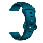 22mm For Samsung Galaxy Watch Active 3 45mm / Dark Green