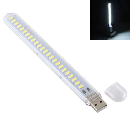 Compact USB Light for Nighttime Reading and Travel Essentials - slim LED USB stick light for bedside reading, travel and airplane use, 15x1x0.3cm compact design