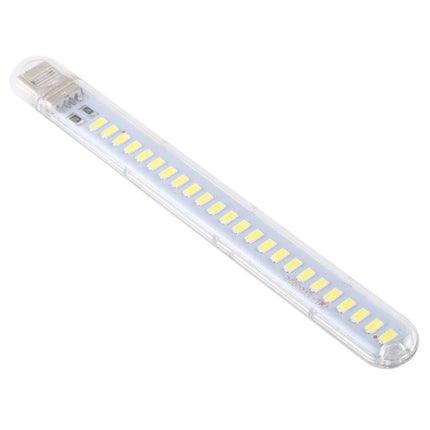 Compact USB Light for Nighttime Reading and Travel Essentials - slim USB LED bar with 24 chips for bedside and travel illumination